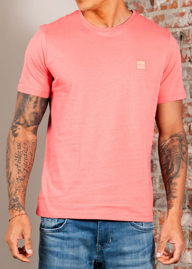 Hugo Boss T-shirts Tales - light pastel red