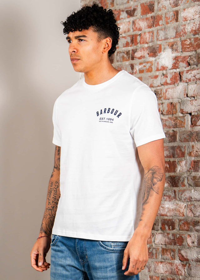 Barbour T-shirts Barbour preppy t-shirt - white