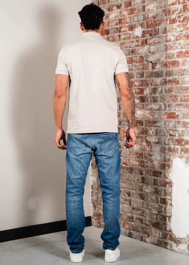 Hugo Boss Polo's Passerzip - open grey 070