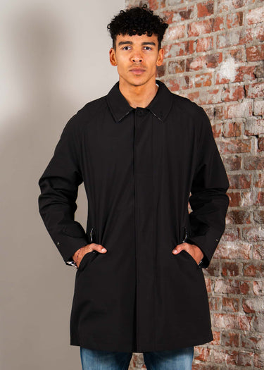 Aquascutum Jassen Softshell trench coat - black