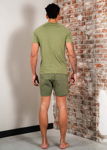 Hugo Boss T-shirts T-shirts rn slim fit - open green