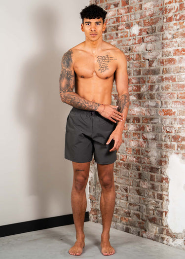 Lyle & Scott Zwembroeken Plain swimshort - gunmetal