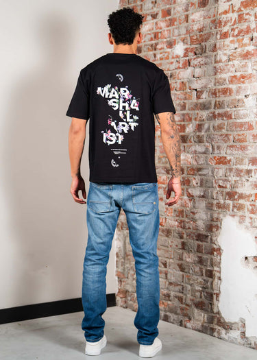 Marshall Artist T-shirts Renaissance t-shirt back print t-shirt - black