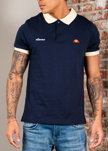 Ellesse Polo's Lessepsia polo - navy light yellow