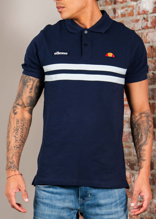 Ellesse Polo's Muccia polo - navy light blue