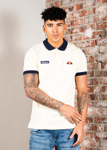 Ellesse Polo's Lessepsia polo - light yellow navy