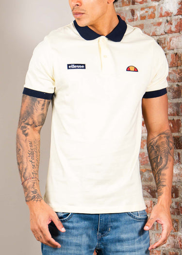 Ellesse Polo's Lessepsia polo - light yellow navy