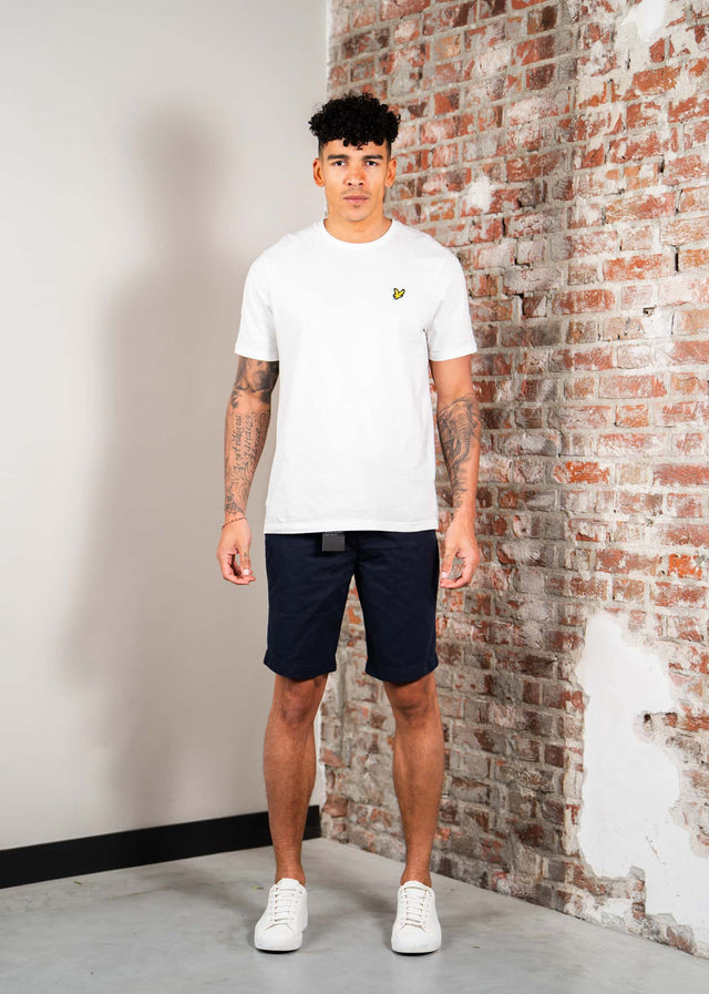 Lyle & Scott Korte Broeken Chino short - dark navy