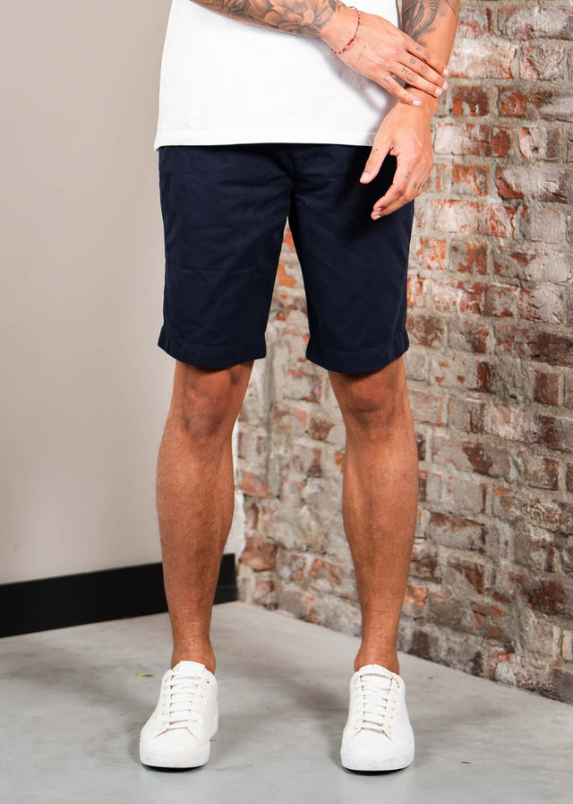 Lyle & Scott Korte Broeken Chino short - dark navy
