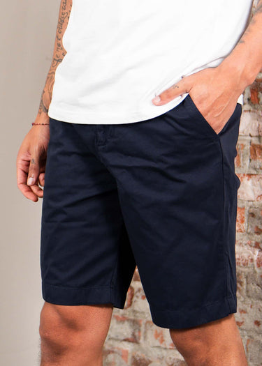 Lyle & Scott Korte Broeken Chino short - dark navy