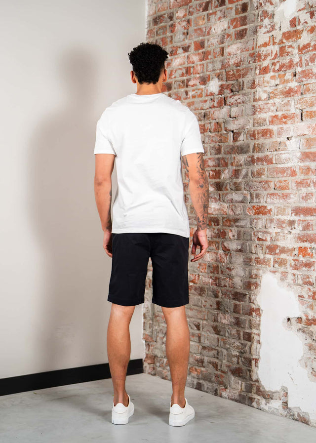 Lyle & Scott Korte Broeken Chino short - jet black