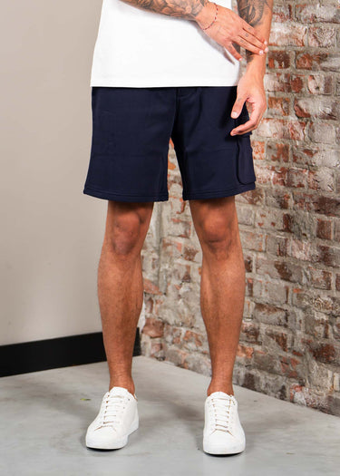 Napapijri Korte Broeken N box logo cargo - blu marine