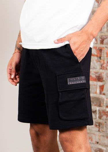 Napapijri Korte Broeken N box logo cargo - black beauty