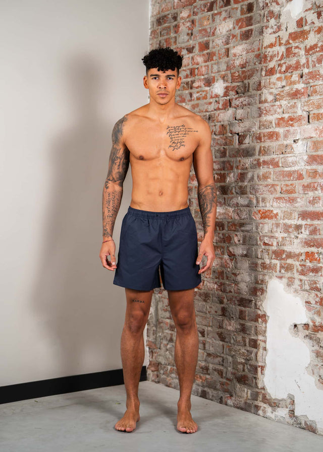 Fred Perry Zwembroeken Swimshorts - dark airforce