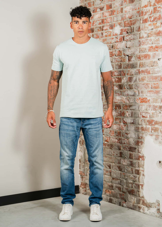 Hugo Boss T-shirts Tales - turquoise aqua