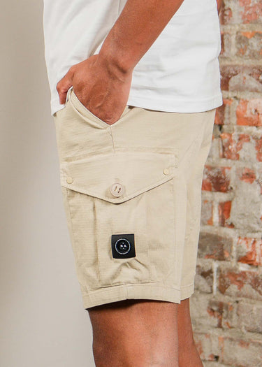 Marshall Artist Korte Broeken Ainsdale cargo short - stone