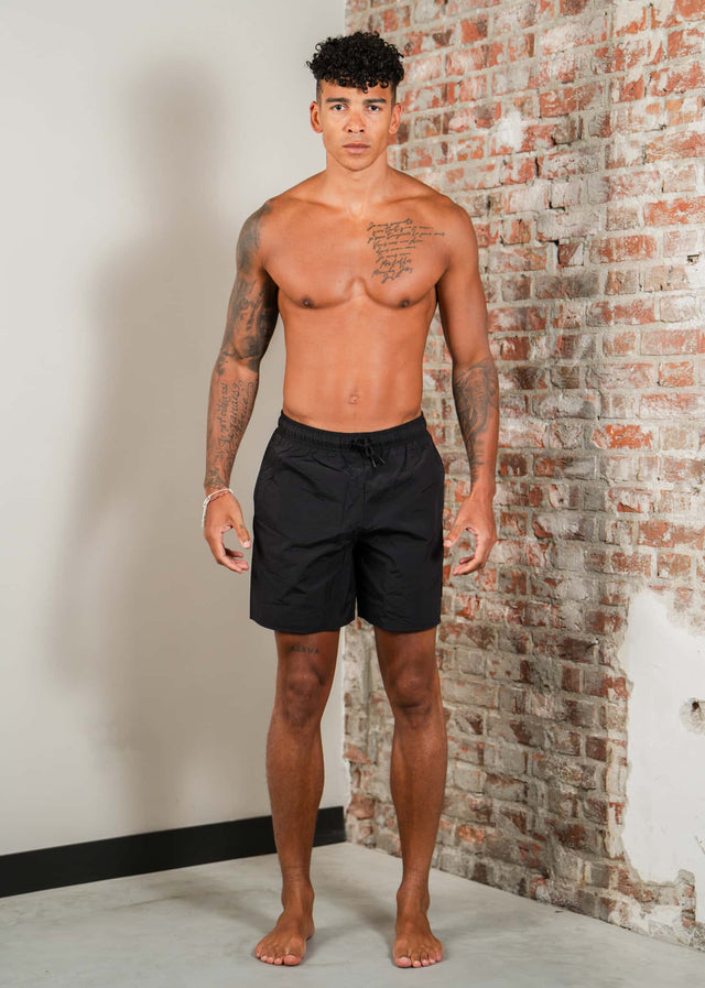Lyle & Scott Zwembroeken Plain swim short - jet black