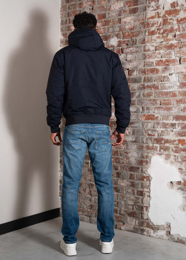 Fred Perry Jassen Hooded brentham jacket - navy