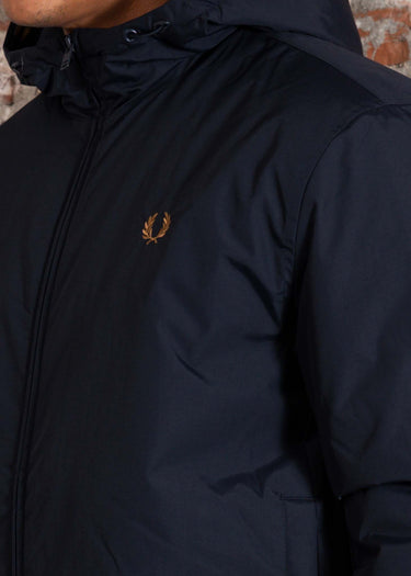Fred Perry Jassen Hooded brentham jacket - navy