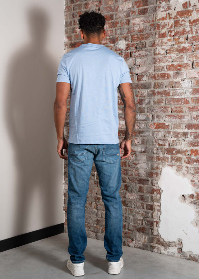 Hugo Boss T-shirts Thinking - open blue