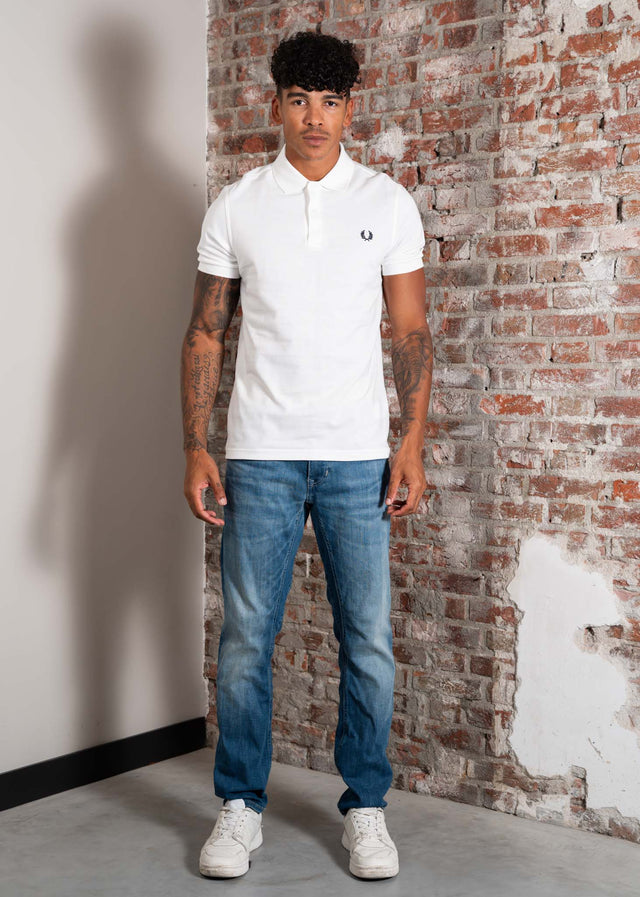 Fred Perry Polo's Plain Fred Perry polo shirt - white