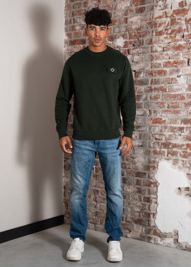 MA.Strum Truien Neo sweat - oil slick