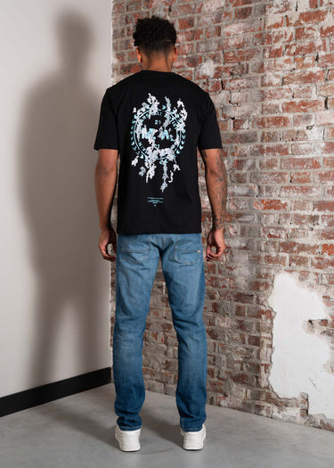 Marshall Artist T-shirts Camo erosion t-shirt - black