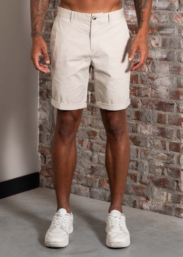 Ben Sherman Korte Broeken Signature chino short - putty