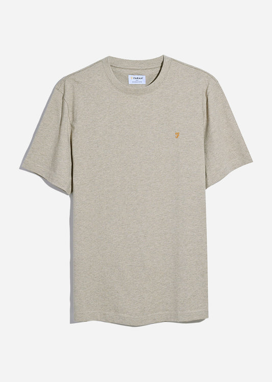 Farah T-shirts Danny reg ss tee - hazelnut marl