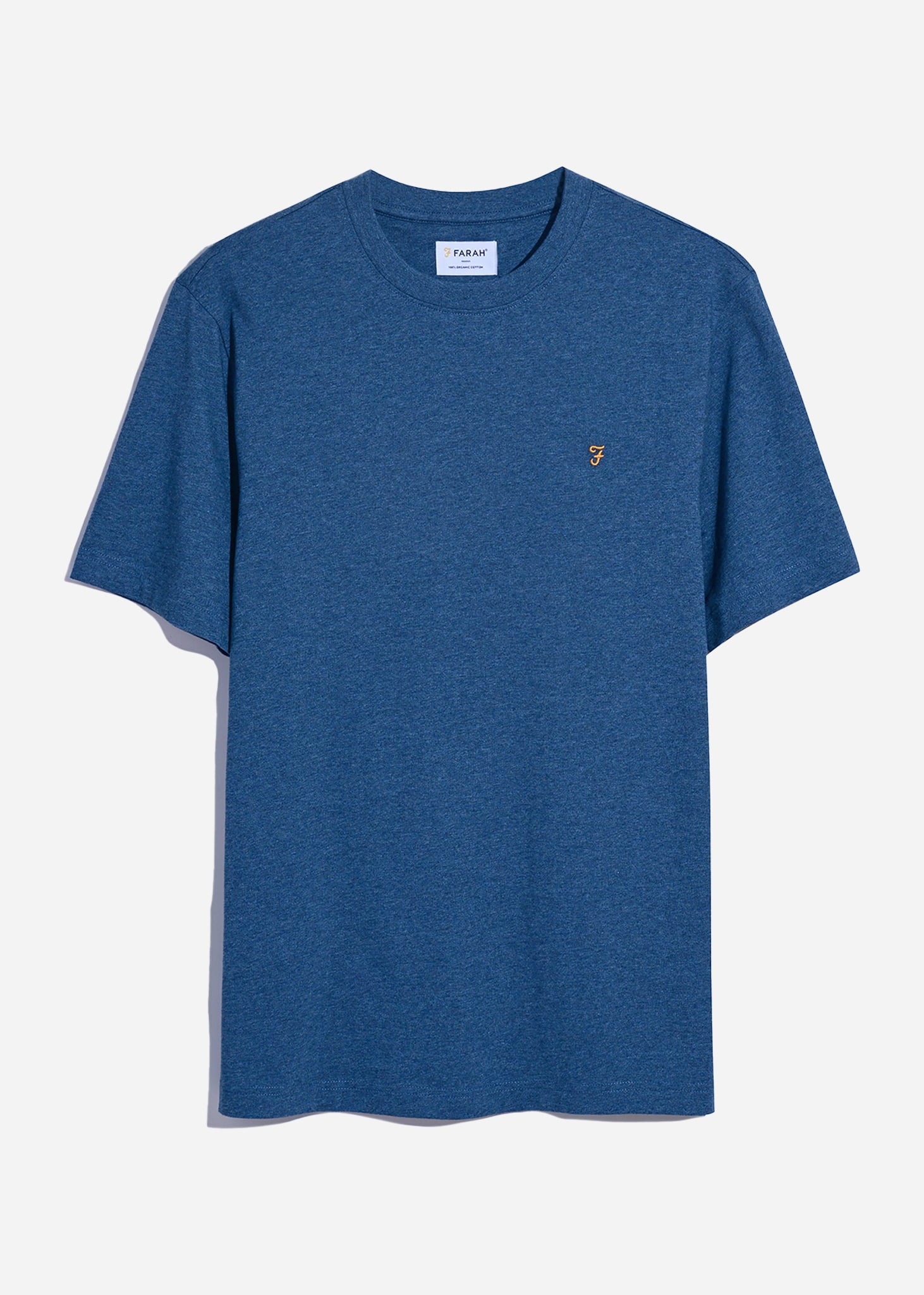 Farah T-shirts Danny reg ss tee - cold metal marl