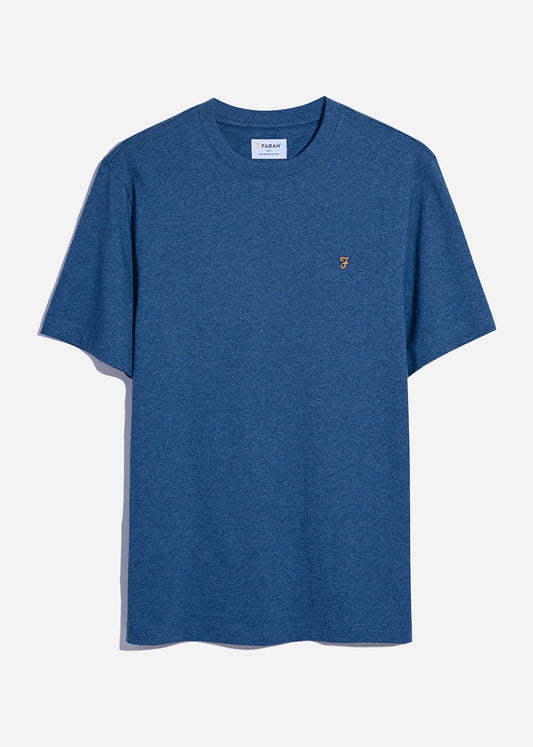 Farah T-shirts Danny reg ss tee - cold metal marl