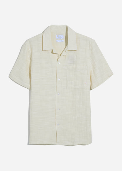 Farah Overhemden Fleet check - cream