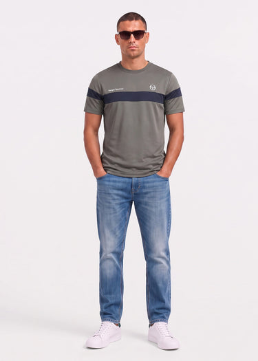 Sergio Tacchini T-shirts Leone pl t-shirt - forest night