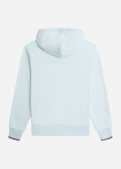 Fred Perry Hoodies  Tipped hooded sweatshirt - light ice 