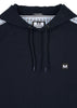 Weekend Offender Hoodies  Lo sung - navy blue house check 