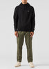 Weekend Offender Hoodies  Ribbe - black 