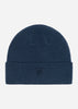 Lyle & Scott Mutsen  Tonal eagle beanie - dark navy 