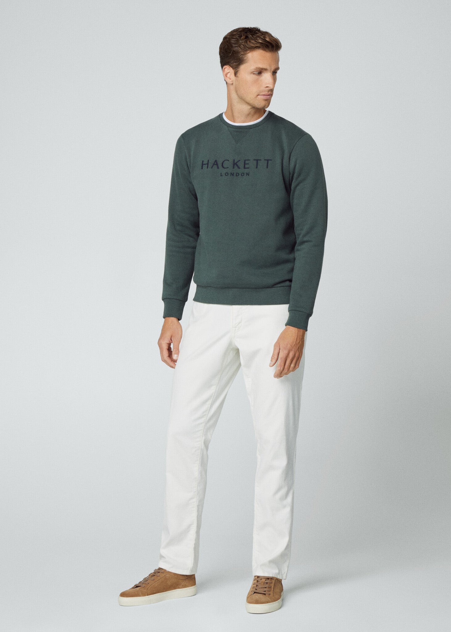 Hackett London Truien  Heritage crew - dark green 