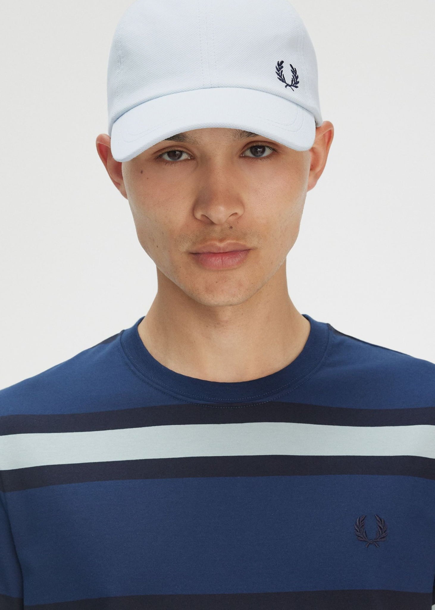 Fred Perry Petten Pique classic cap - light ice tennis blue