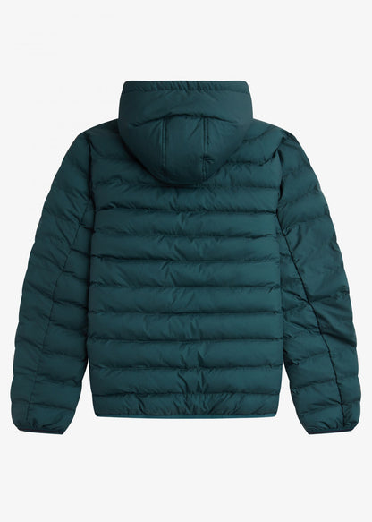 Fred Perry Jassen  Hooded insulated jacket - petrol blue 