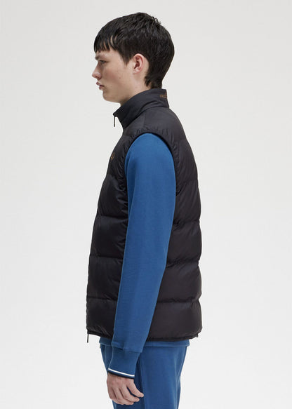 Fred Perry Bodywarmers  Insulated gilet - black 