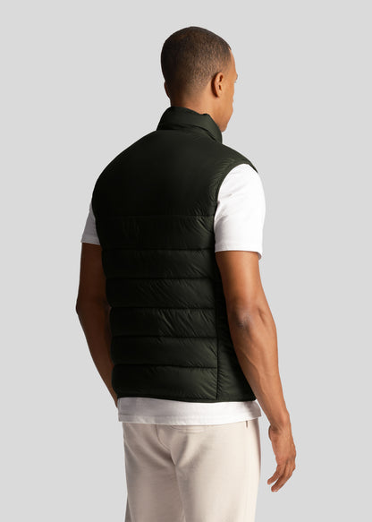 Lyle & Scott Bodywarmers  Wadded gilet - olive 