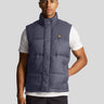 Lyle & Scott Bodywarmers  Wadded gilet - gunmetal 