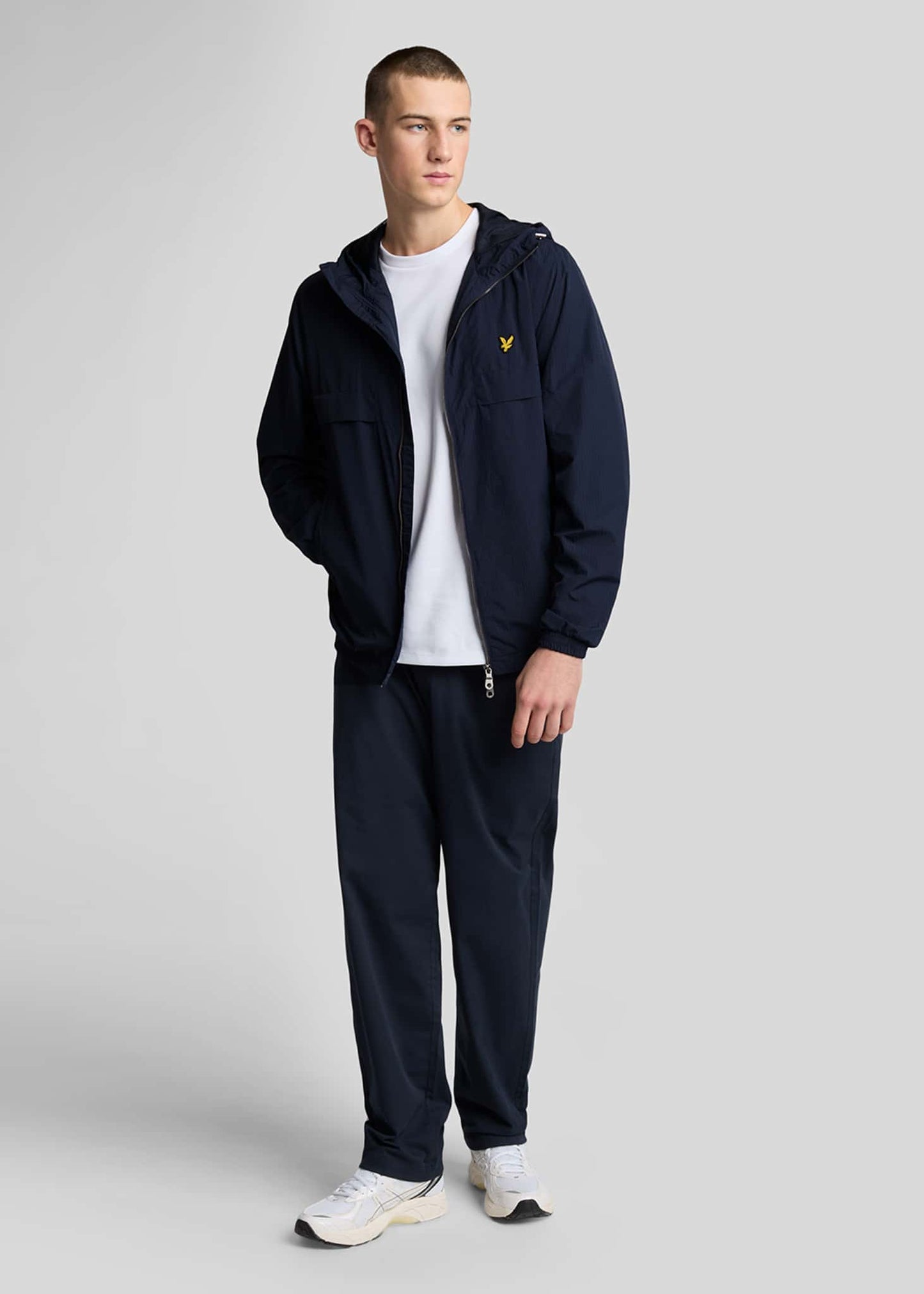 Lyle & Scott Jassen Lightweight ripstop jacket - dark navy