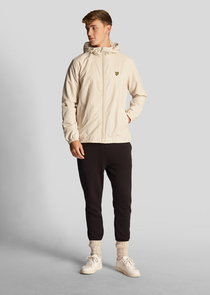 Lyle & Scott Jassen Zip through hooded jacket - cove