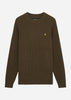 Lyle & Scott Truien  Shaker stitch mock neck - olive 