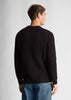 Lyle & Scott Truien  Shaker stitch mock neck - jet black 