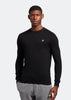 Lyle & Scott Truien Cotton merino crew neck jumper - jet black