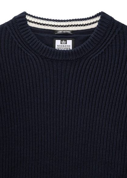 Weekend Offender Truien  Couto - navy 