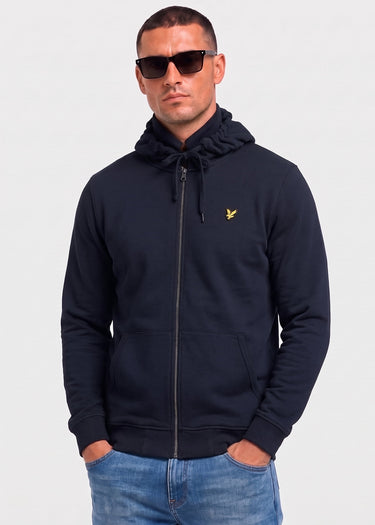 Lyle & Scott Vesten Zip through hoodie - dark navy